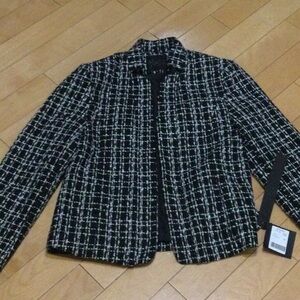 Mina Self Tweed Blazer/Jacket Medium 8-10 New with tags